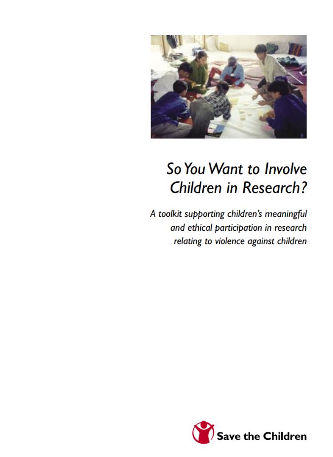 So you want to involve children as researchers